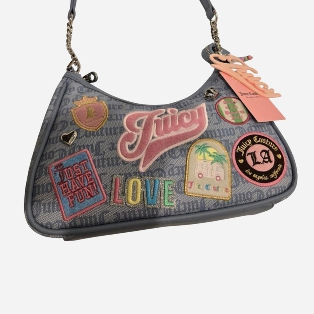 Grey Juicy couture shoulder bag